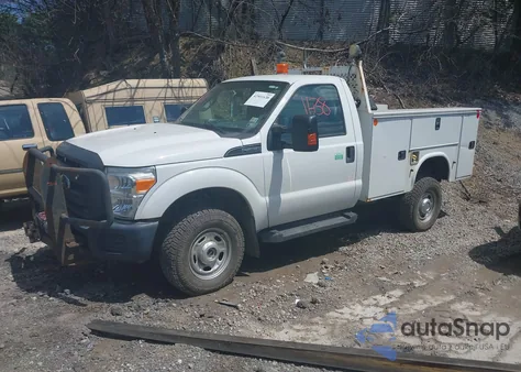 2016 Ford Super Duty F-250 Srw Xl z USA, uszkodzony, nr VIN 1FDBF2B61GEC75423